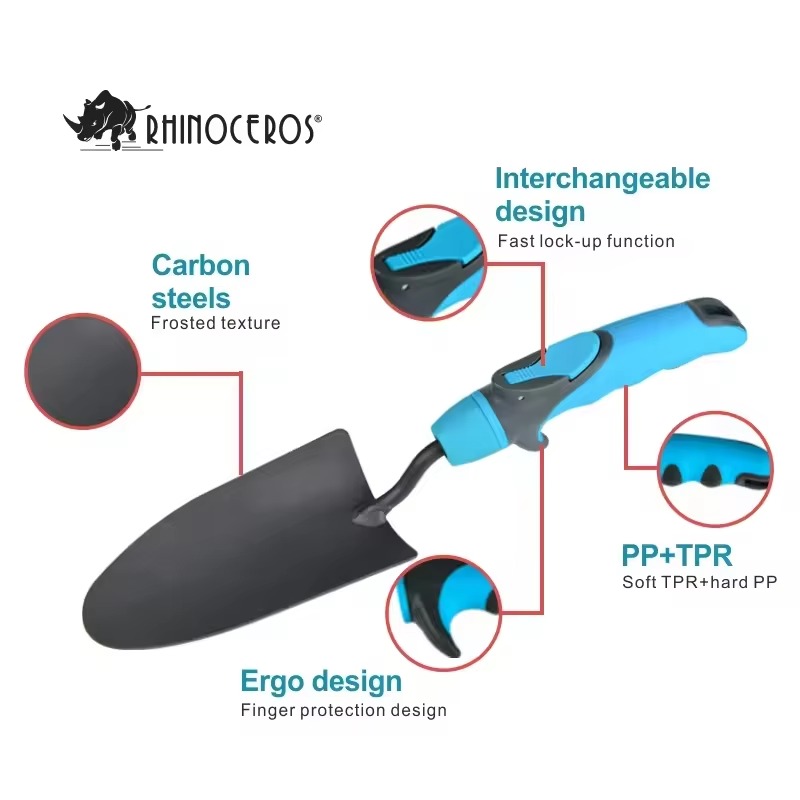 STLF Rhinoceros 3pcs Interchan - Spade Digging Fork ulasan dan harga